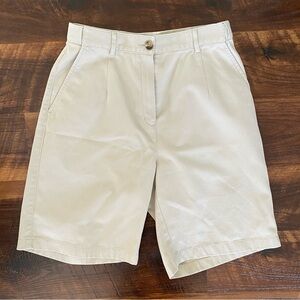 Classic Tan L.L. Bean Womens Shorts